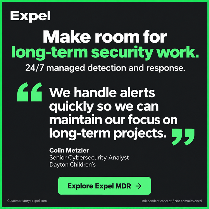Expel — Make room for long-term security work.
